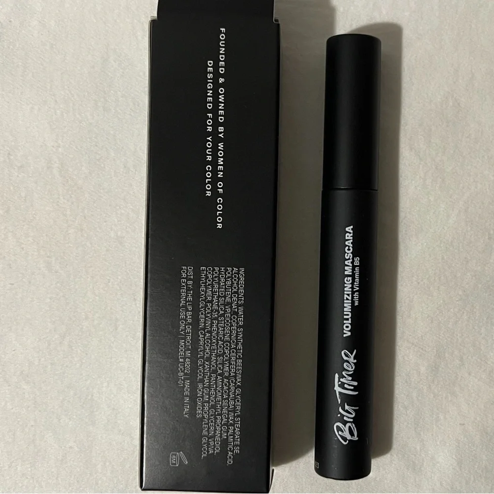 ✨NIB✨ THE LIP BAR Big Timer Volumizing Mascara in Black